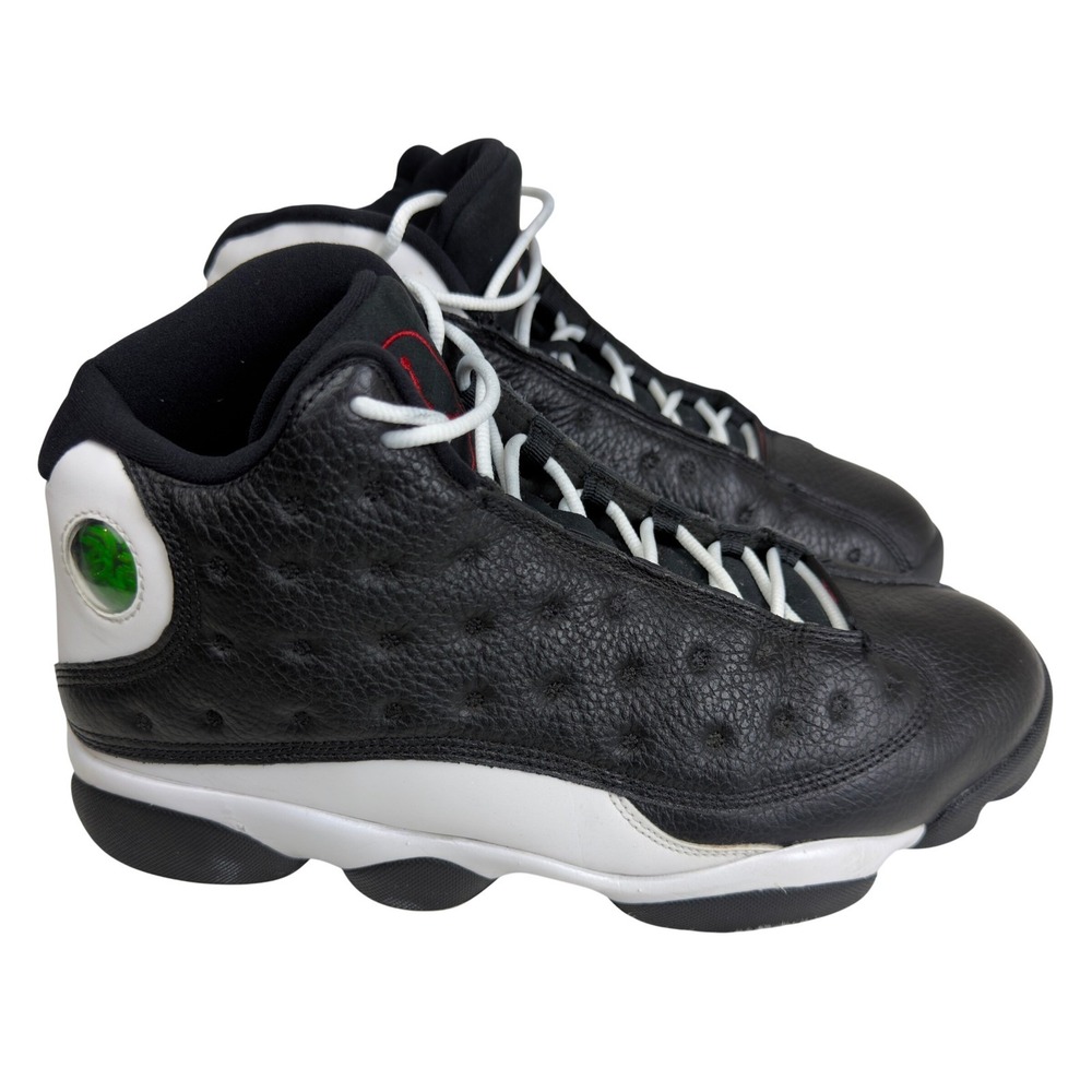 Air Jordan 13 Retro Reverse He Got Game Black White Red 414571-061 Men Size 10.5